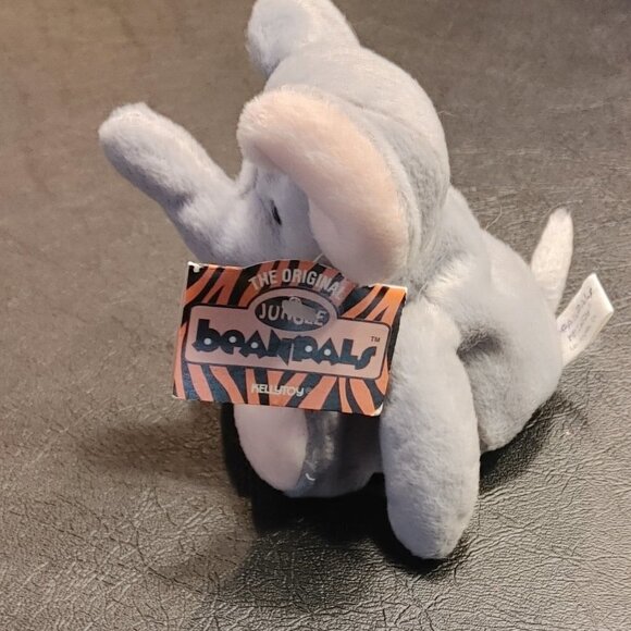 1997 KellyToy Beanpals Elephant Plush - Picture 3 of 6